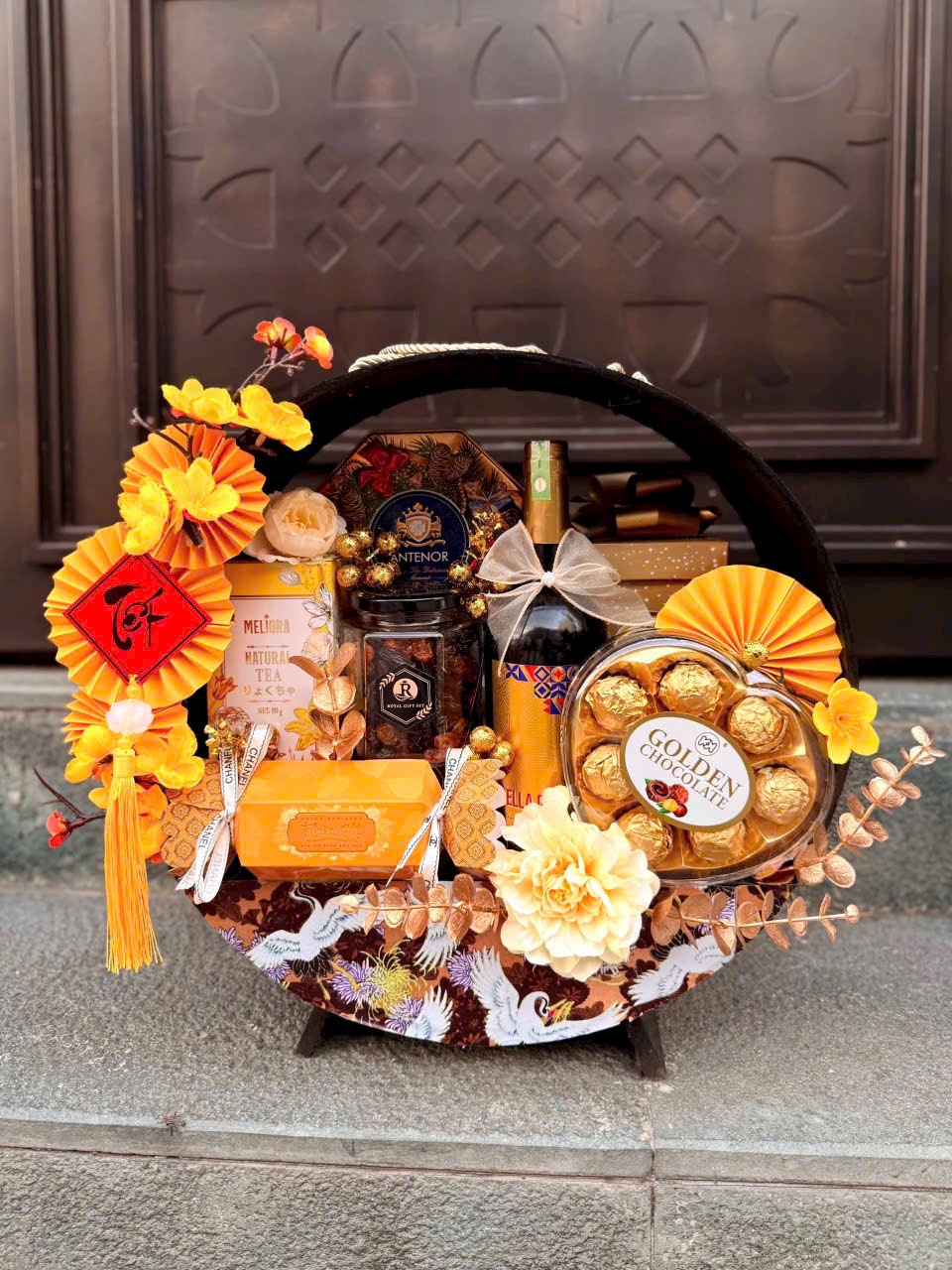 Các kiểu gói quà Tết đẹp Các kiểu gói quà Tết đẹp