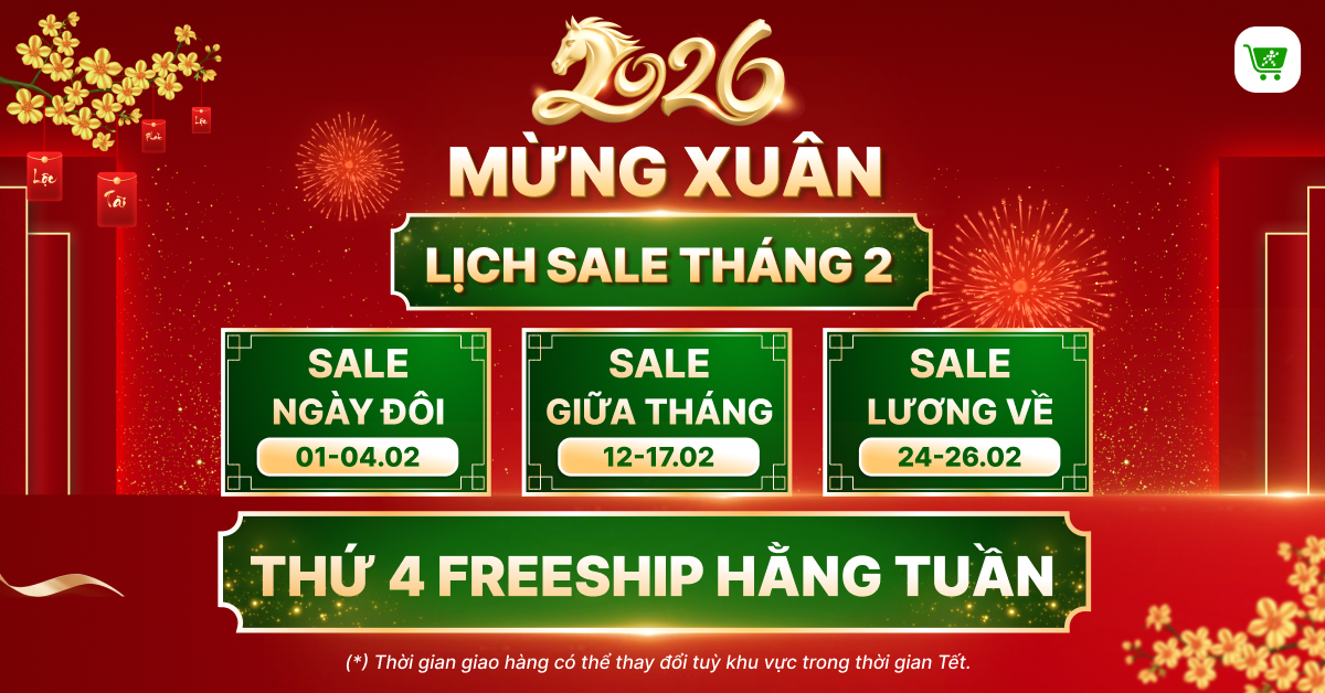 Lịch sale tháng 2