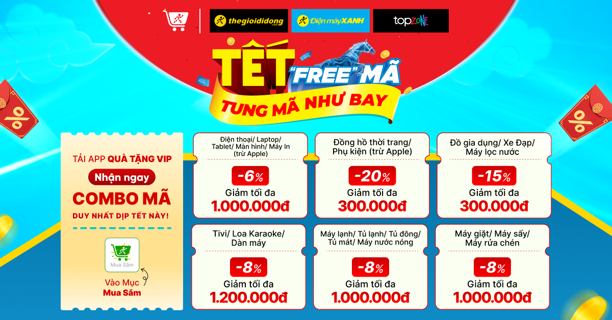 Tết Free Mã - Tung Mã Như Bay