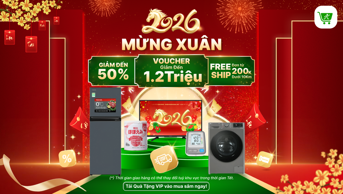MWG SHOP - Lịch Sale Và Ưu Đãi Đặc Biệt Dịp Xuân Bính Ngọ 2026
