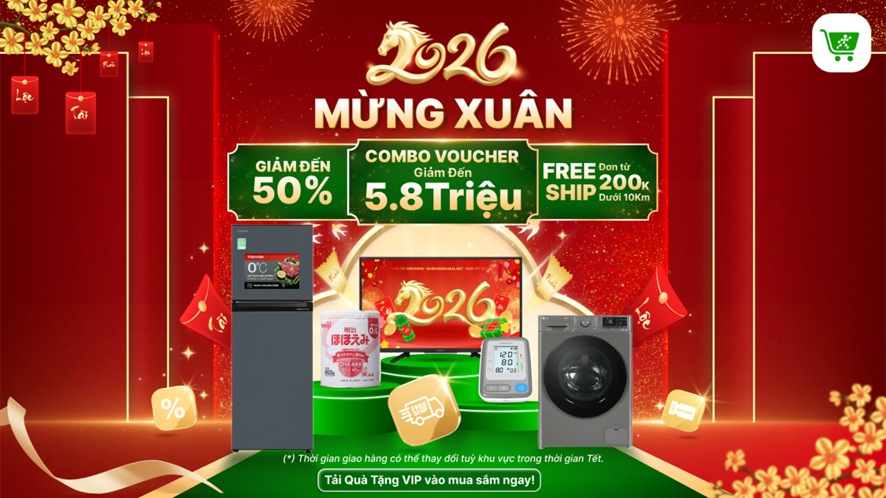 Mwg Shop 2026: Lên Lịch Săn Sale Nhiều Ưu Đãi Đặc Biệt Xuân Bính Ngọ Thôi Nào Mwg Shop 2026: Lên Lịch Săn Sale Nhiều Ưu Đãi Đặc Biệt Xuân Bính Ngọ Thôi Nào