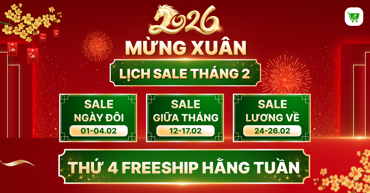 Mwg Shop 2026: Lên Lịch Săn Sale Nhiều Ưu Đãi Đặc Biệt Xuân Bính Ngọ Thôi Nào Mwg Shop 2026: Lên Lịch Săn Sale Nhiều Ưu Đãi Đặc Biệt Xuân Bính Ngọ Thôi Nào