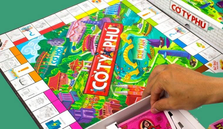 Cờ Tỷ Phú (Monopoly) là cuộc đua mua bán bất động sản để khiến đối thủ phá sản