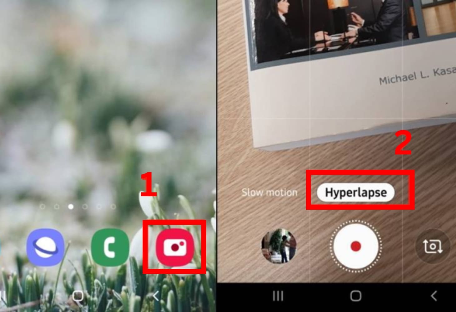 Cách quay video Time-lapse trên điện thoại Android