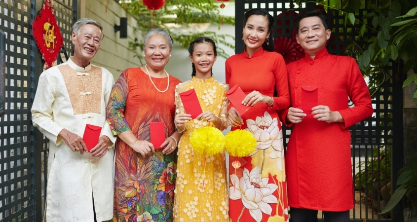 Mùng 5 Tết là thời gian để cả gia đình tụ họp