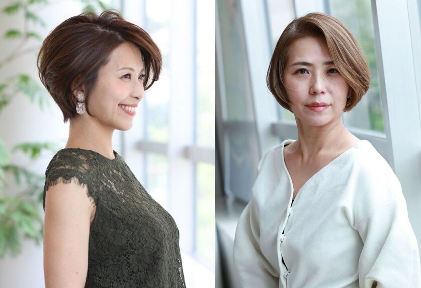 Kiểu tóc tém cho phụ nữ trung niên sang trọng