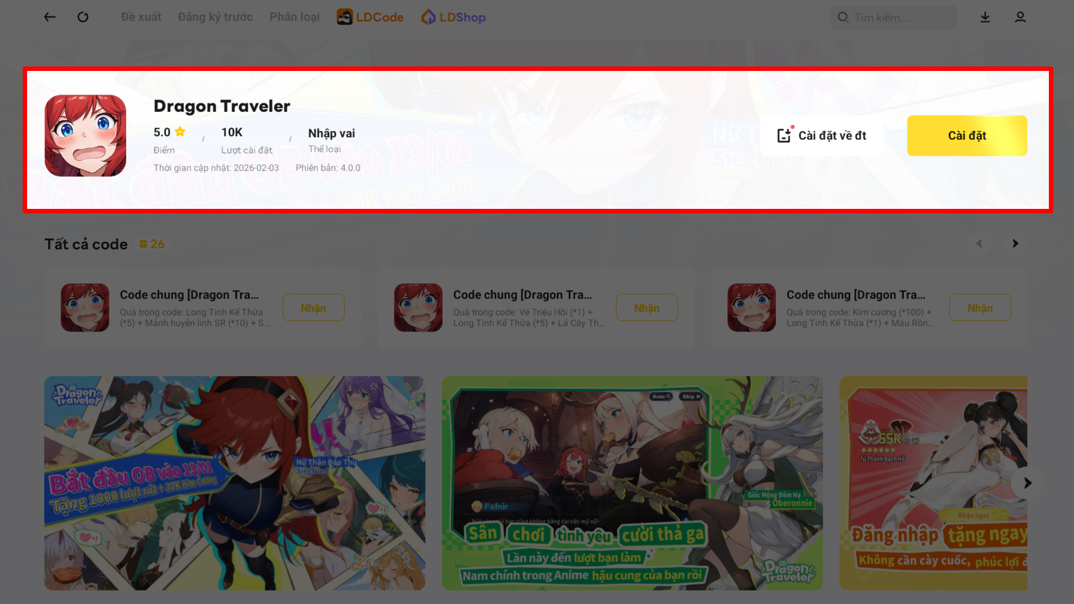 Cách Tải Và Chơi Dragon Traveler Vn Trên Pc Với Giả Lập Ldplayer