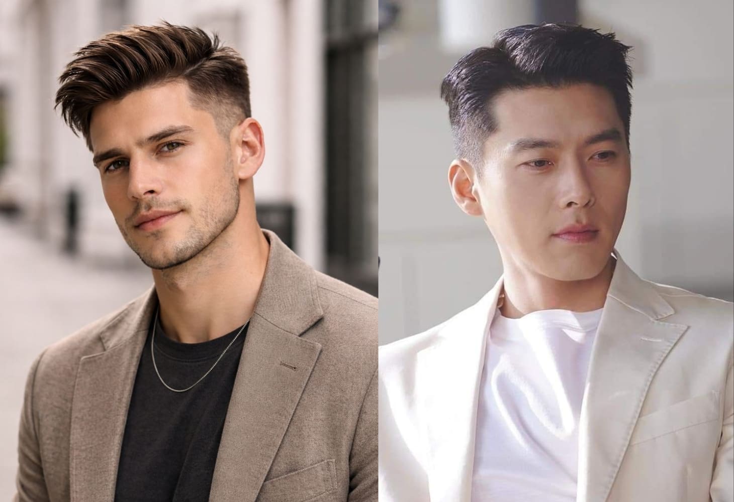 Kiểu tóc Side part nam fade sắc nét
