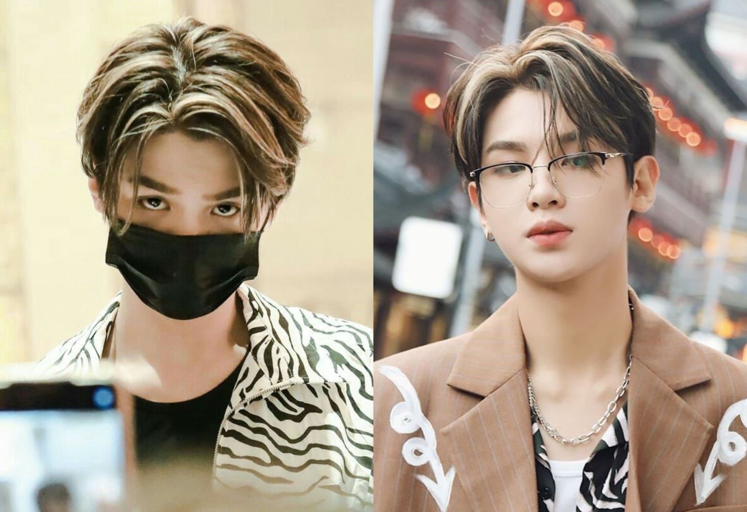 Kiểu tóc Side part nam highlight tạo chiều sâu