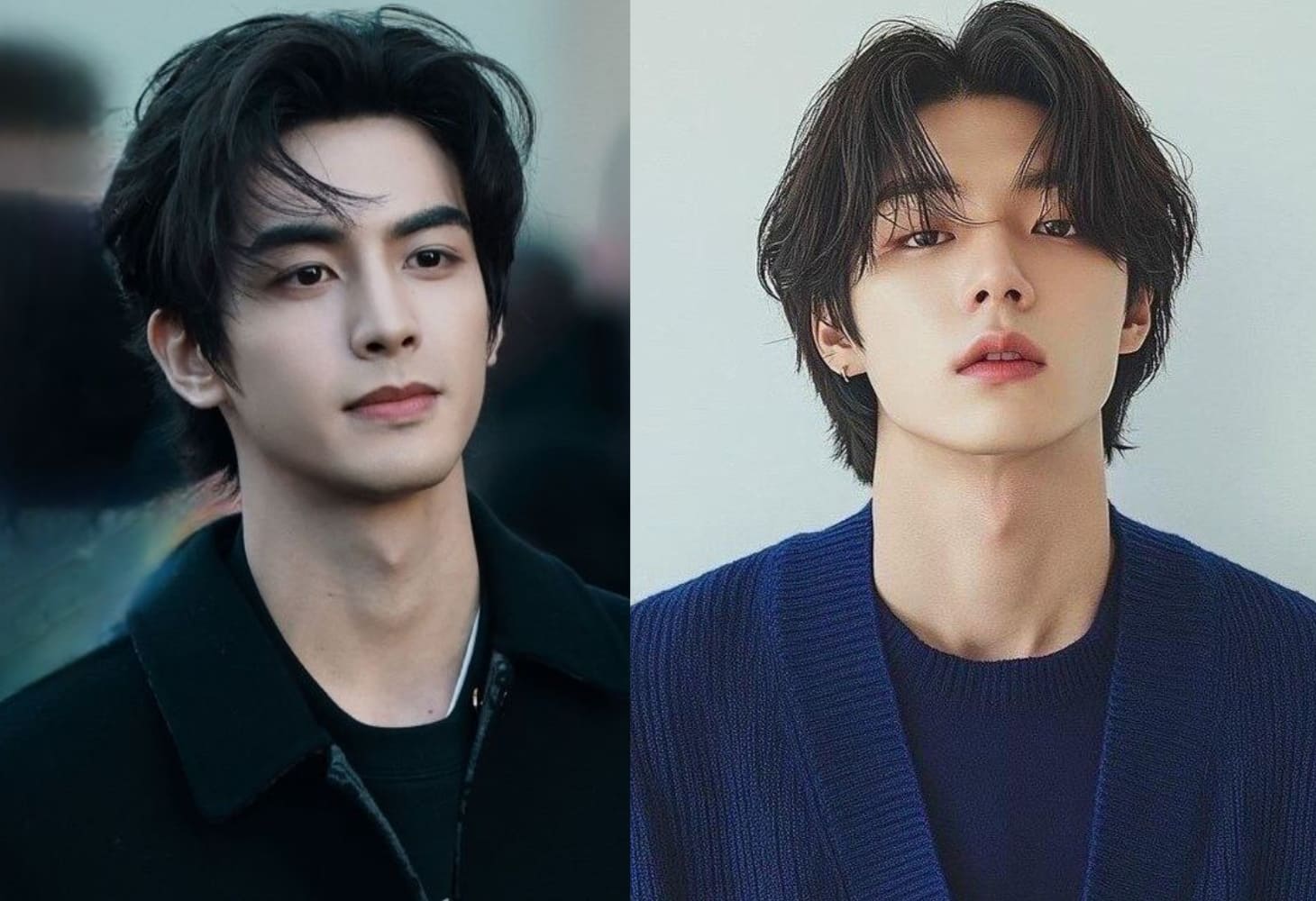 Tóc side part uốn phồng chân tóc dành cho người tóc mỏng