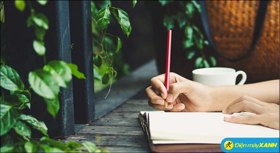 Bạn hãy gieo vào trang giấy những ngôn từ mang năng lượng tích cực và hy vọng