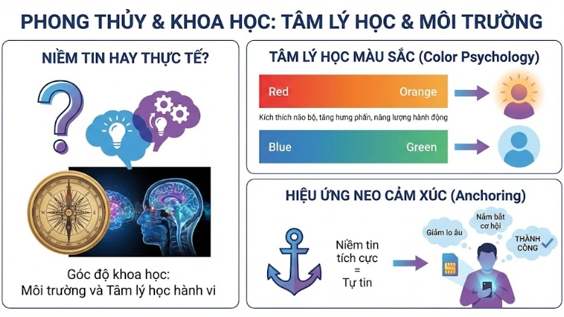 Phong thủy dưới lăng k&iacute;nh khoa học