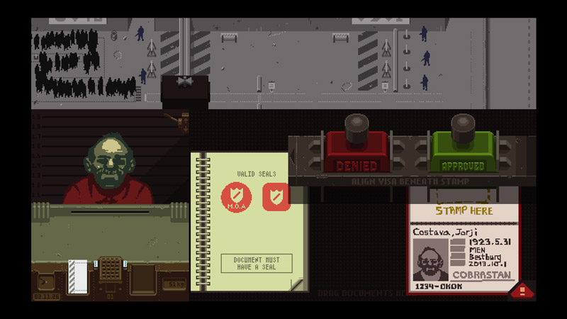Papers Please đặt bạn vào vai nhân viên kiểm soát biên giới giữa áp lực sinh tồn và lựa chọn đạo đức