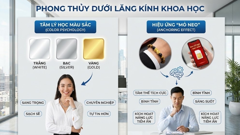 Phong thủy dưới lăng k&iacute;nh khoa học