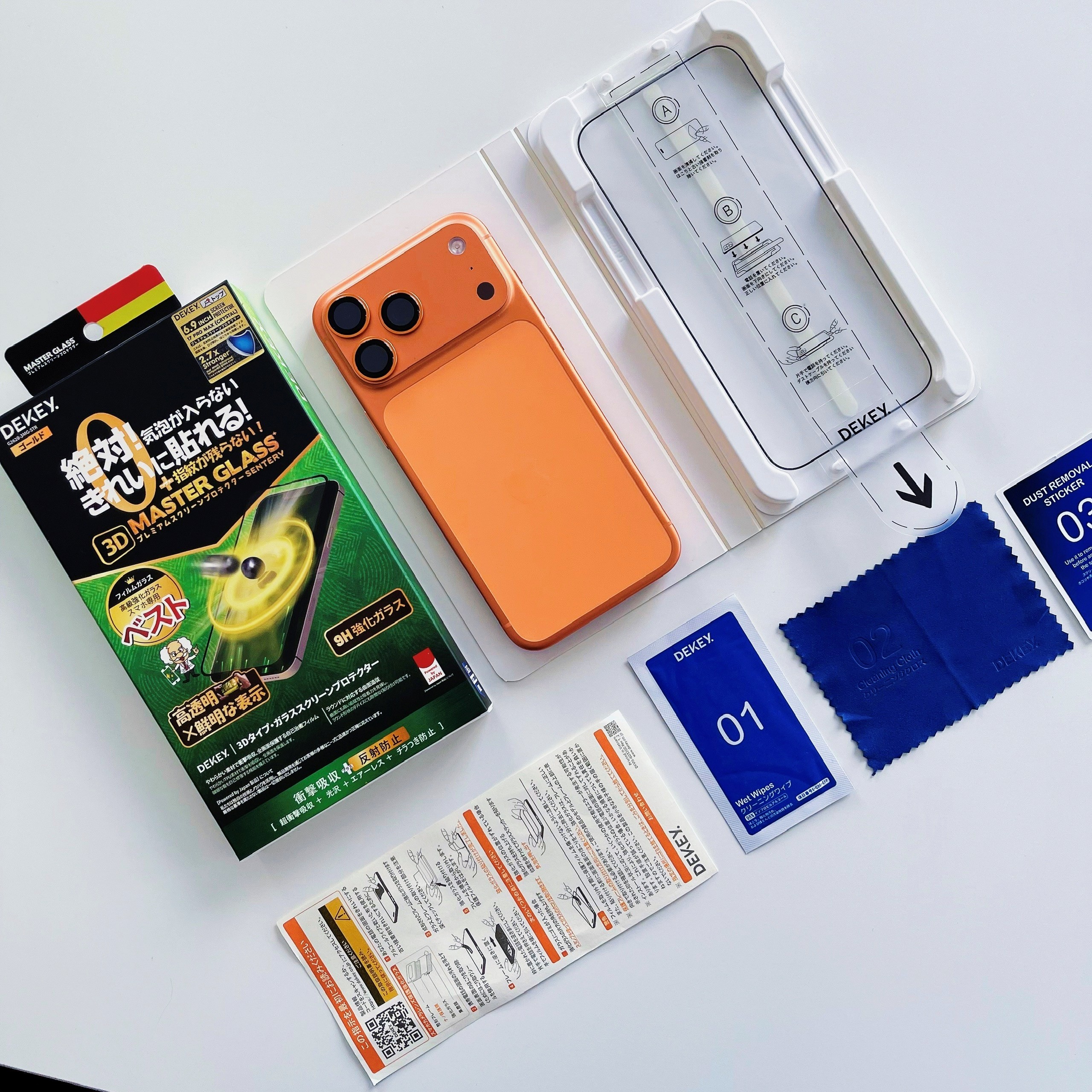 Trải nghiệm nhanh kính cường lực DEKEY 3D Sentery