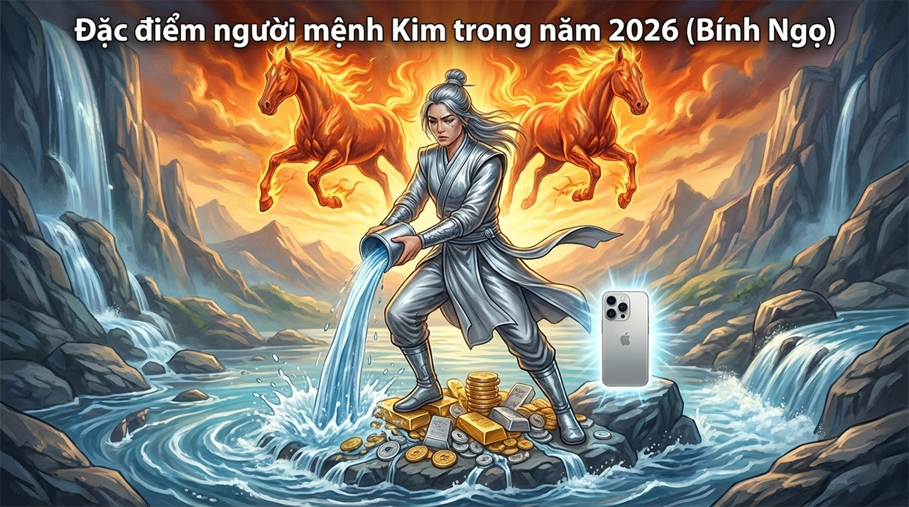 Mệnh Kim hợp iPhone 17 Pro màu gì