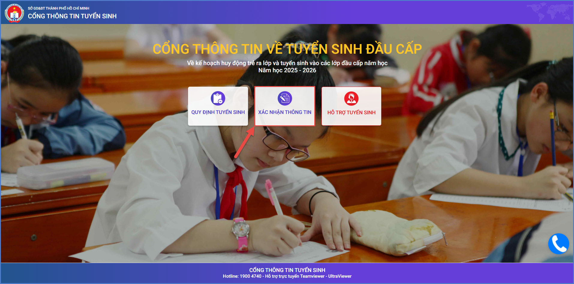 Bước 1: X&aacute;c nhận th&ocirc;ng tin