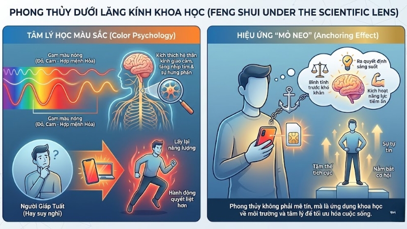 Phong thủy dưới lăng k&iacute;nh khoa học