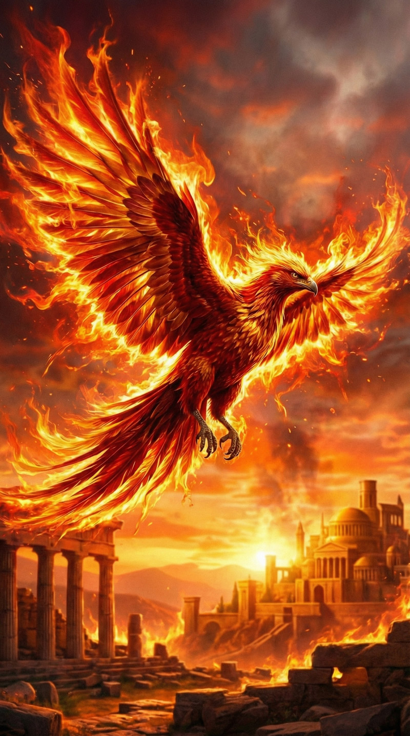 Hình nền mệnh Hỏa rực rỡ sắc đỏ, cam giúp khơi dậy nhiệt huyết, tăng tự tin và hỗ trợ con đường danh vọng