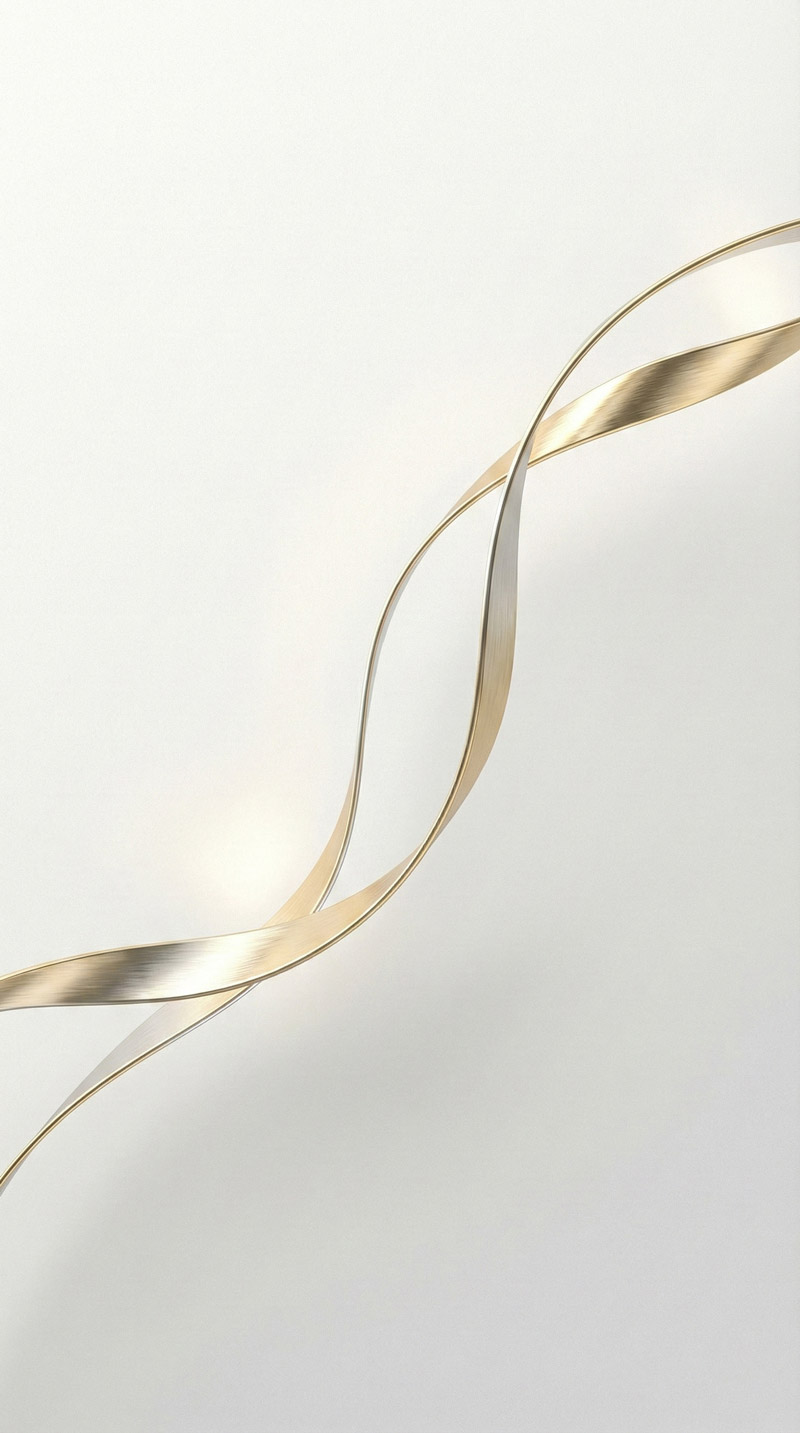 Hình nền mệnh Kim mang tông trắng, ánh kim biểu trưng cho tiền tài, sự sắc sảo và quyết đoán trong công việc