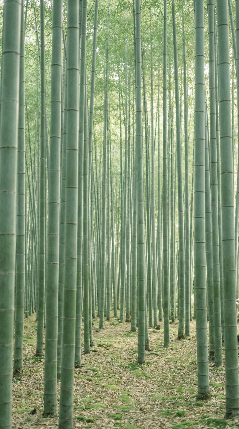 Hình nền mệnh Mộc với rừng cây, sắc xanh tươi mát giúp kích hoạt sinh khí, sáng tạo và phát triển bền vững