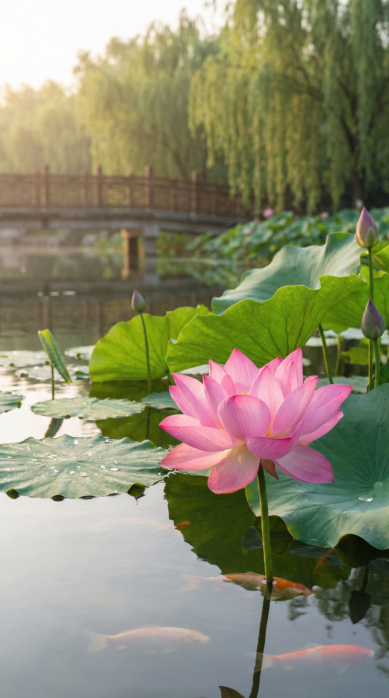 Hình nền mệnh Mộc với rừng cây, sắc xanh tươi mát giúp kích hoạt sinh khí, sáng tạo và phát triển bền vững