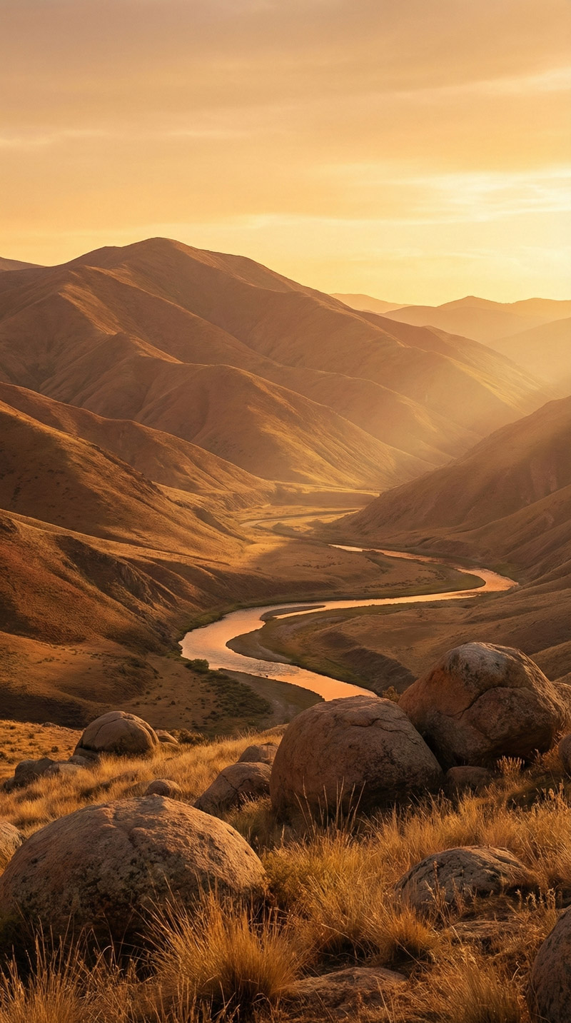 Hình nền mệnh Thổ mang sắc nâu, vàng đất giúp tạo cảm giác vững chãi, ổn định và thu hút tài lộc bền lâu