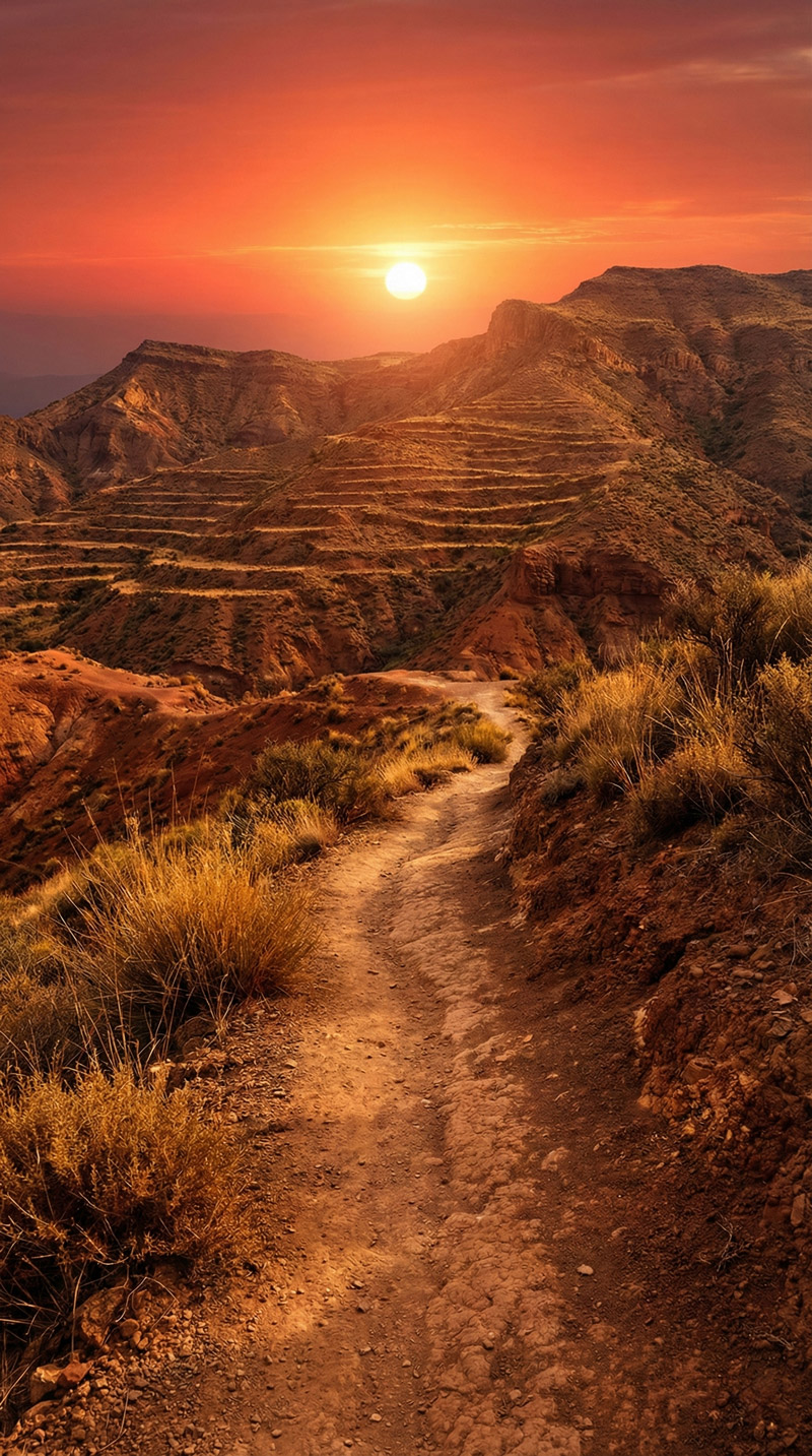 Hình nền mệnh Thổ mang sắc nâu, vàng đất giúp tạo cảm giác vững chãi, ổn định và thu hút tài lộc bền lâu