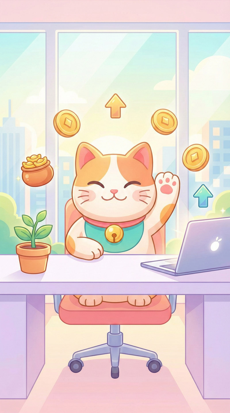 Hình nền thuận buồm xuôi gió, Thần Tài giúp công việc suôn sẻ, kinh doanh hanh thông, tài lộc dồi dào