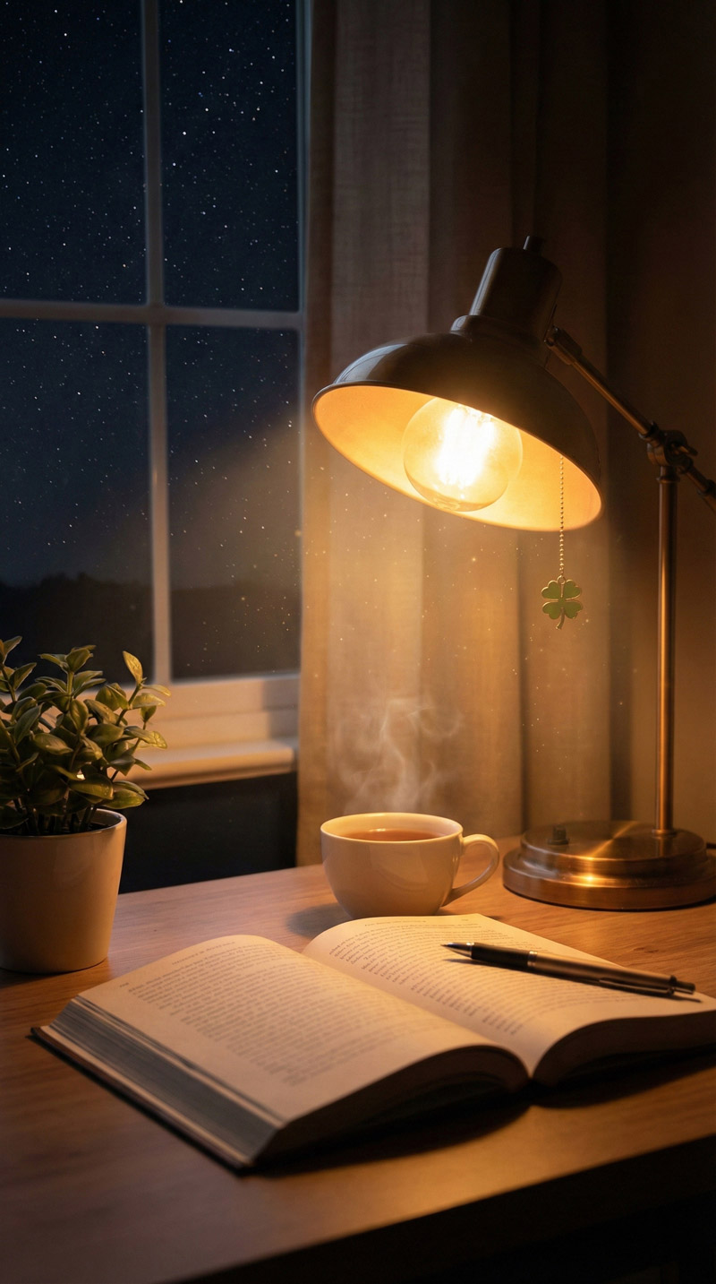 Hình nền cá chép vượt vũ môn, cỏ bốn lá mang ý nghĩa nỗ lực, may mắn và đạt kết quả cao trong học tập