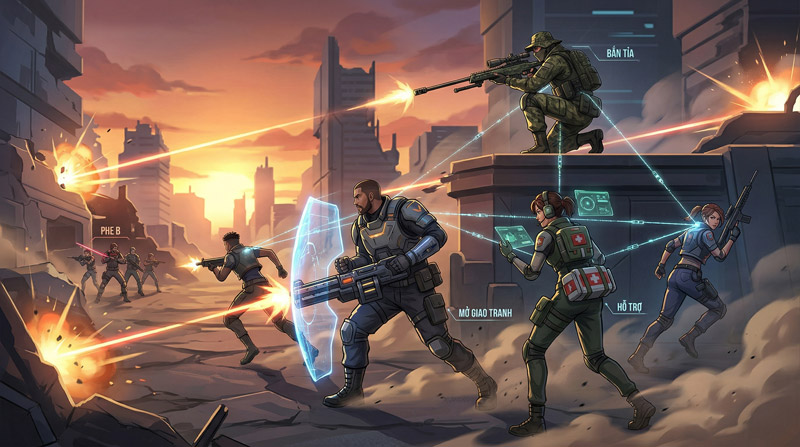 Tính cạnh tranh cao, teamwork chặt chẽ giúp game FPS hấp dẫn hơn