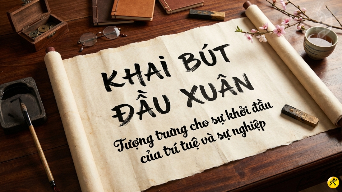 Khai b&uacute;t đầu năm