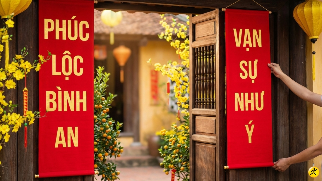 Treo c&acirc;u đối đỏ