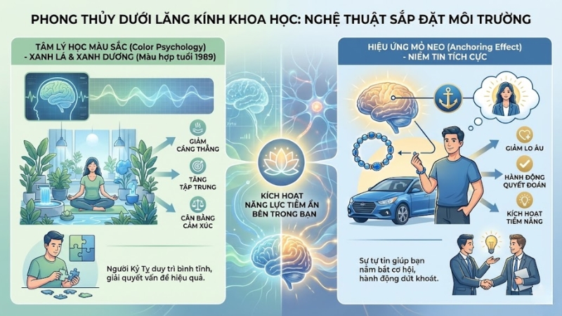 Phong thủy dưới lăng k&iacute;nh khoa học
