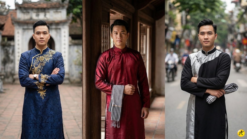 Dáng nam: Đứng khoanh tay tự tin Dáng nam: Đứng khoanh tay tự tin
