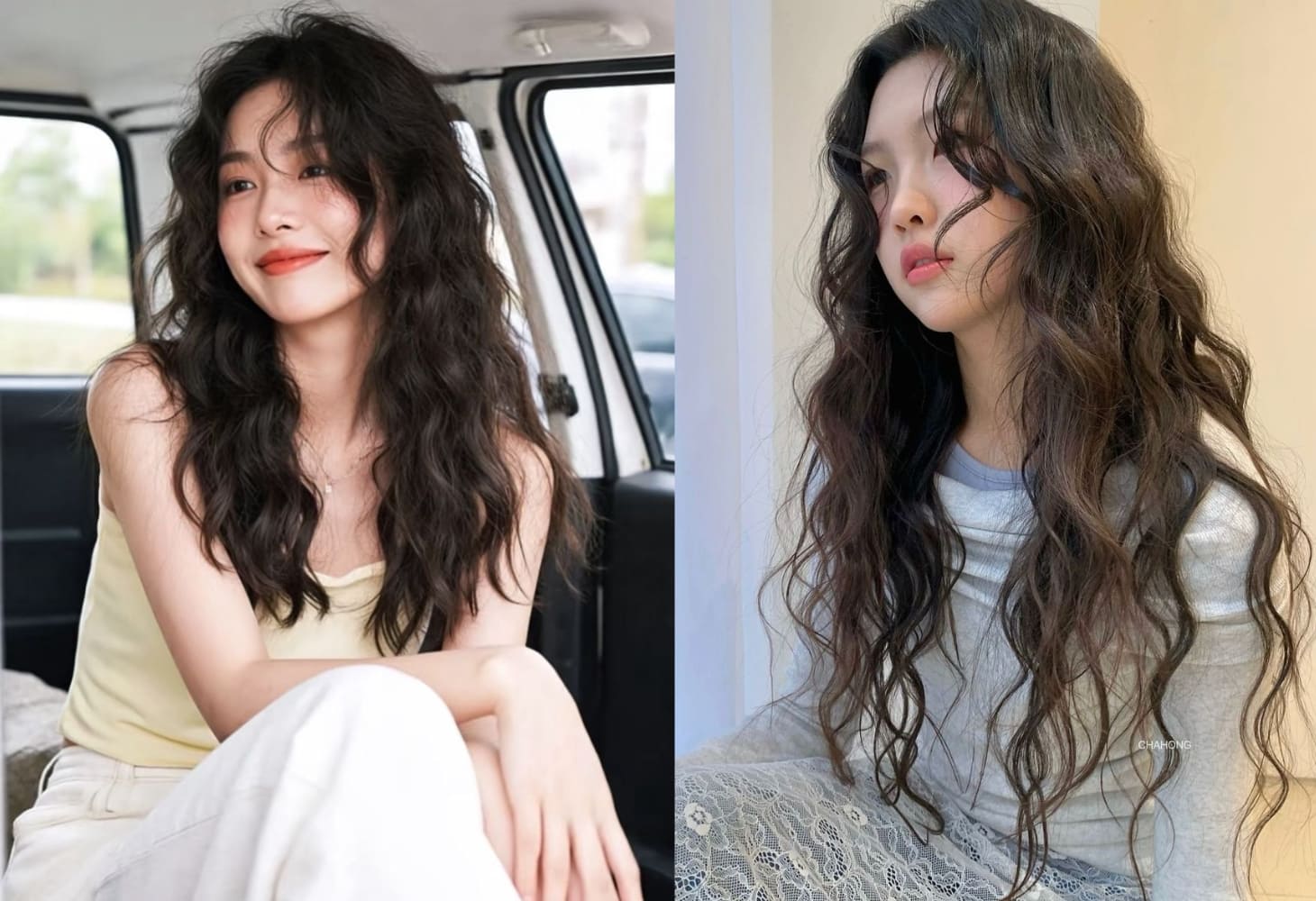 Tóc hippie dài xoăn lơi Tóc hippie dài xoăn lơi