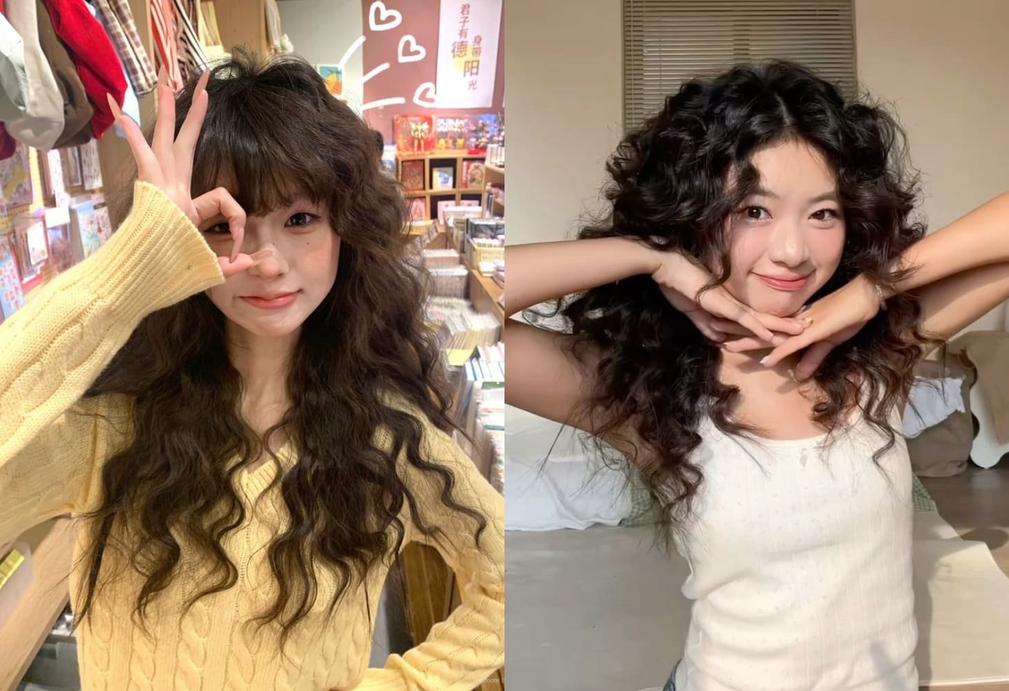 Tóc hippie dài xoăn lọn nhỏ Tóc hippie dài xoăn lọn nhỏ