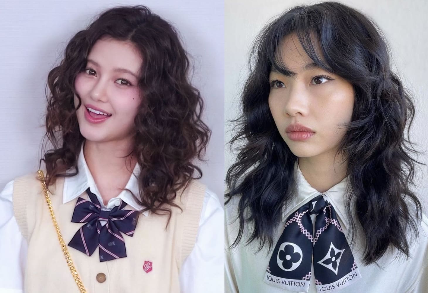 Tóc hippie ngang vai tỉa layer Tóc hippie ngang vai tỉa layer