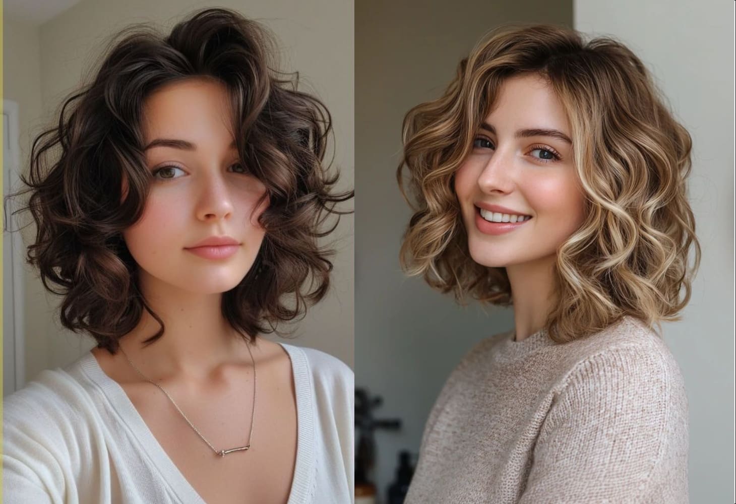 Tóc hippie ngang vai kết hợp mái bay Tóc hippie ngang vai kết hợp mái bay