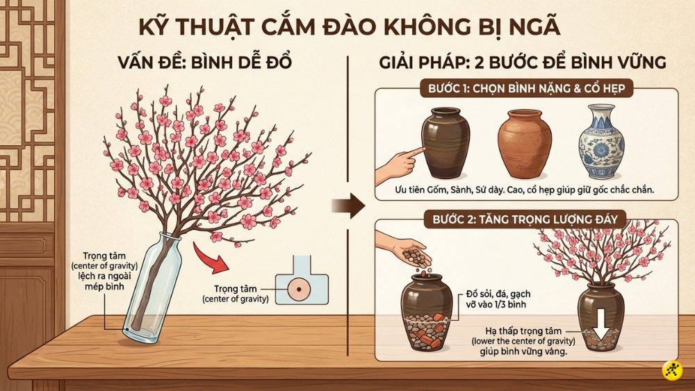 Ưu ti&ecirc;n b&igrave;nh gốm, s&agrave;nh hoặc sứ d&agrave;y, d&aacute;ng cao, cổ hẹp