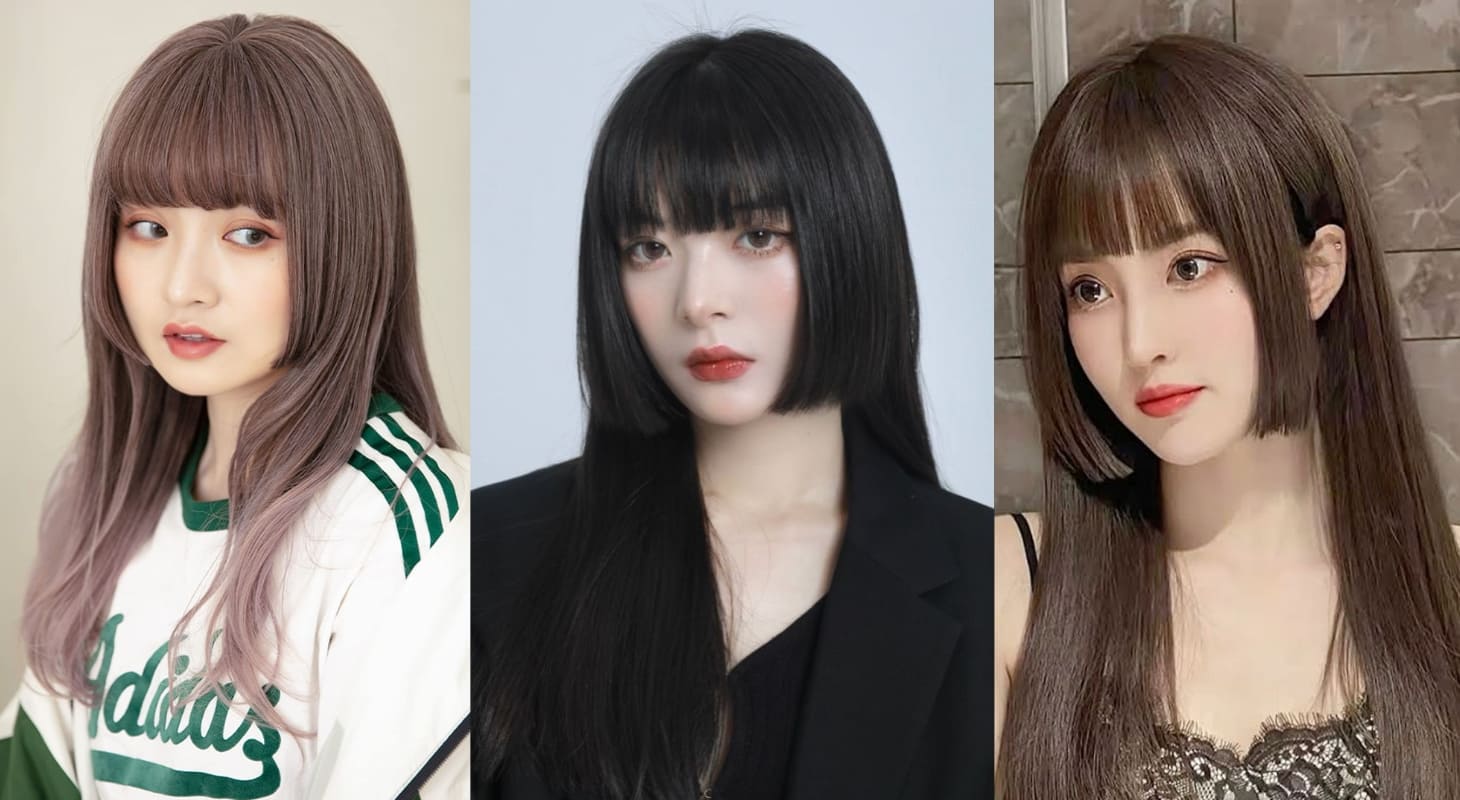 Tóc hime với phần mái cắt phân tầng độc đáo Tóc hime với phần mái cắt phân tầng độc đáo