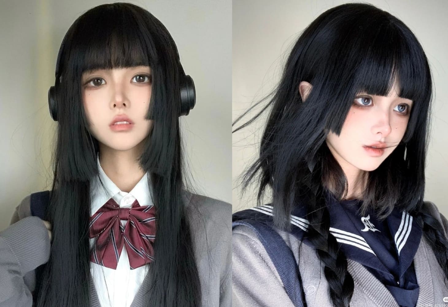 Tóc hime theo kiểu anime Tóc hime theo kiểu anime