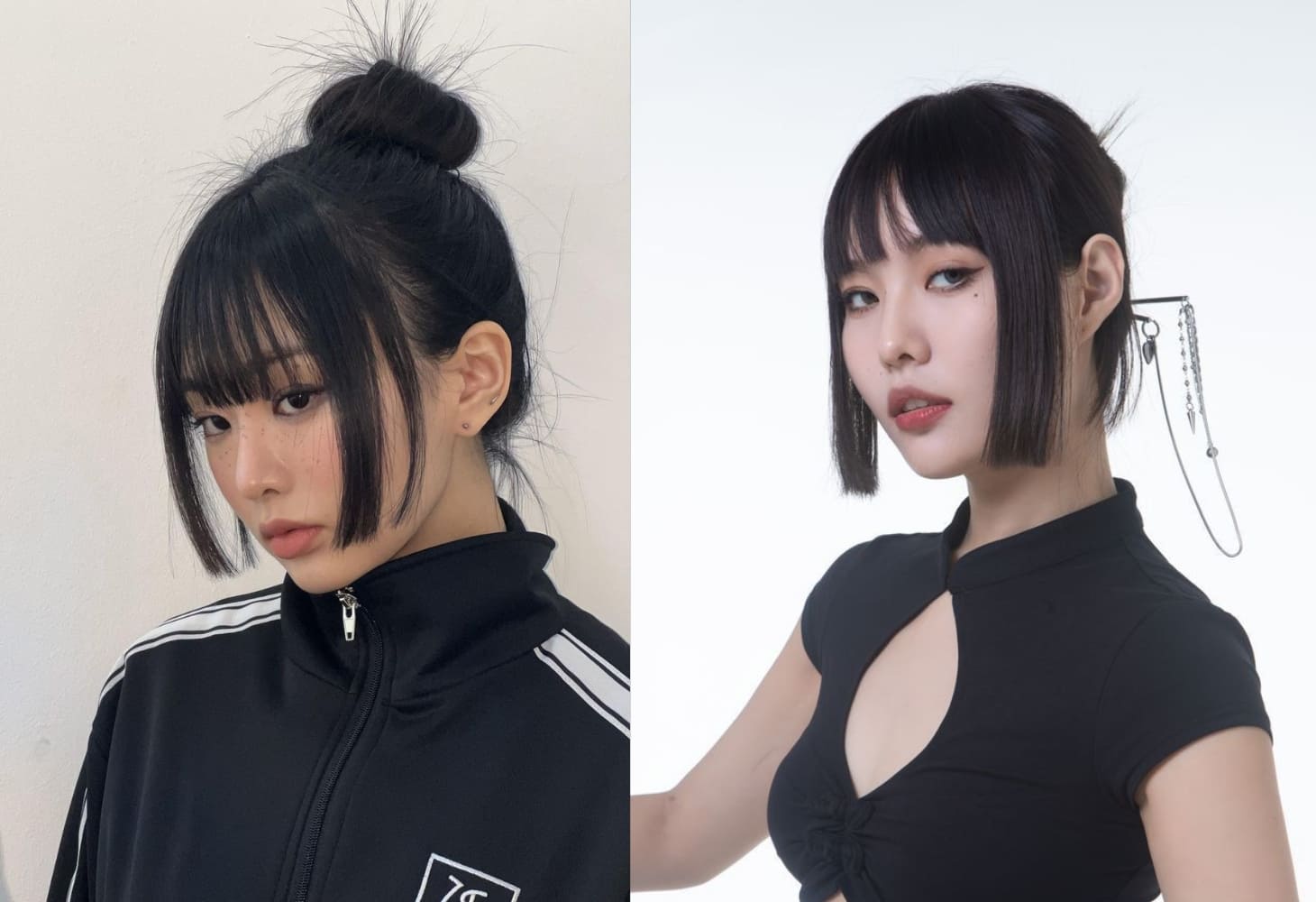 Tóc hime làm kiểu búi cao Tóc hime làm kiểu búi cao