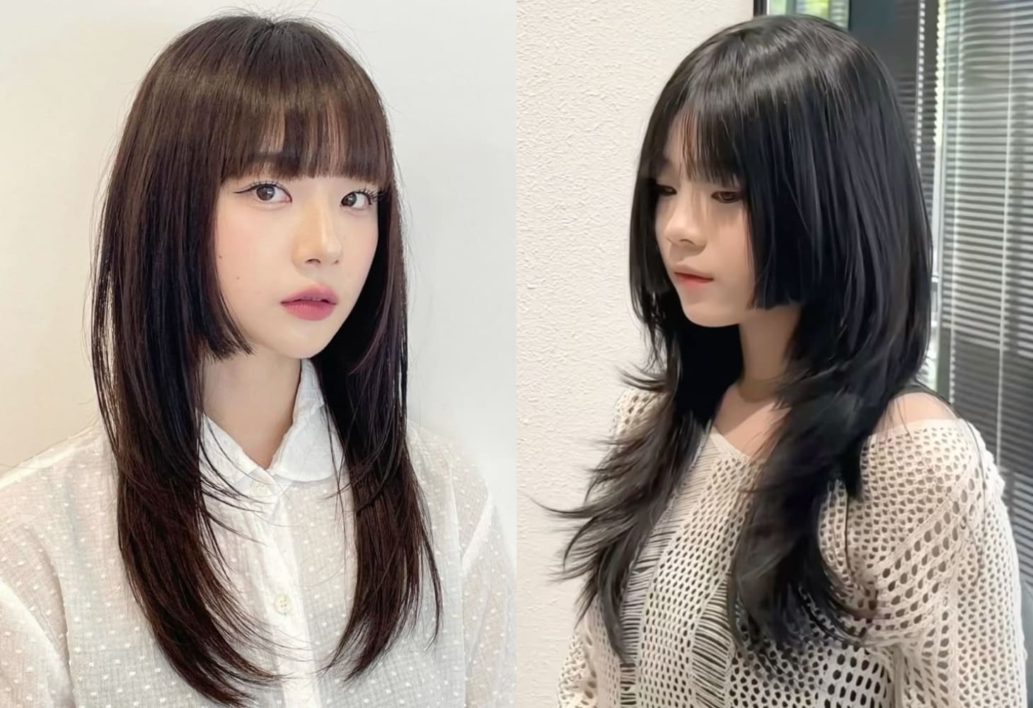 Tóc hime layer dài Tóc hime layer dài