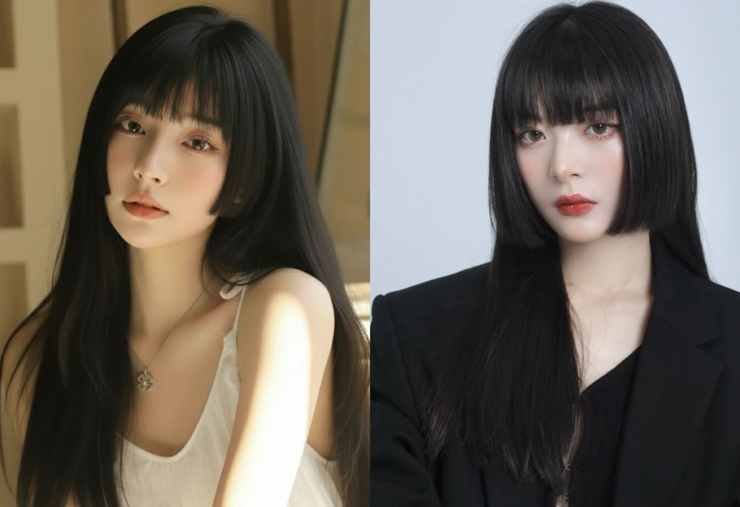 Tóc hime dài duỗi thẳng Tóc hime dài duỗi thẳng