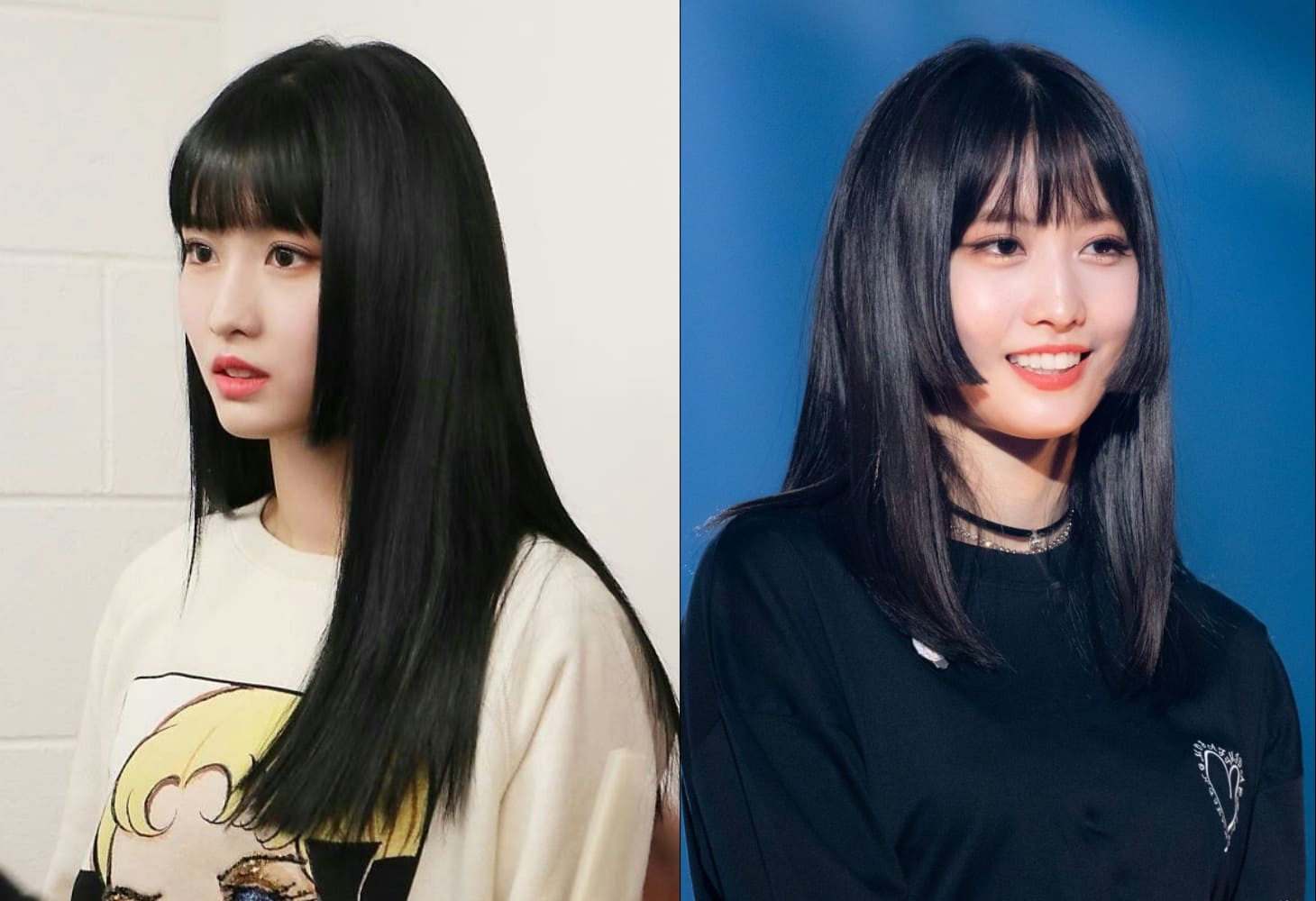 Tóc hime theo kiểu của Momo Twice Tóc hime theo kiểu của Momo Twice