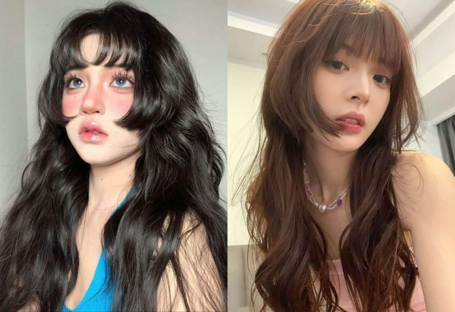 Tóc hime uốn xoăn lơi Tóc hime uốn xoăn lơi