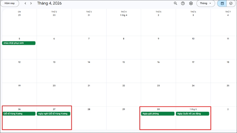 Giỗ Tổ H&ugrave;ng Vương m&ugrave;ng 10 th&aacute;ng 3 rơi v&agrave;o Chủ nhật, tức ng&agrave;y 26/04