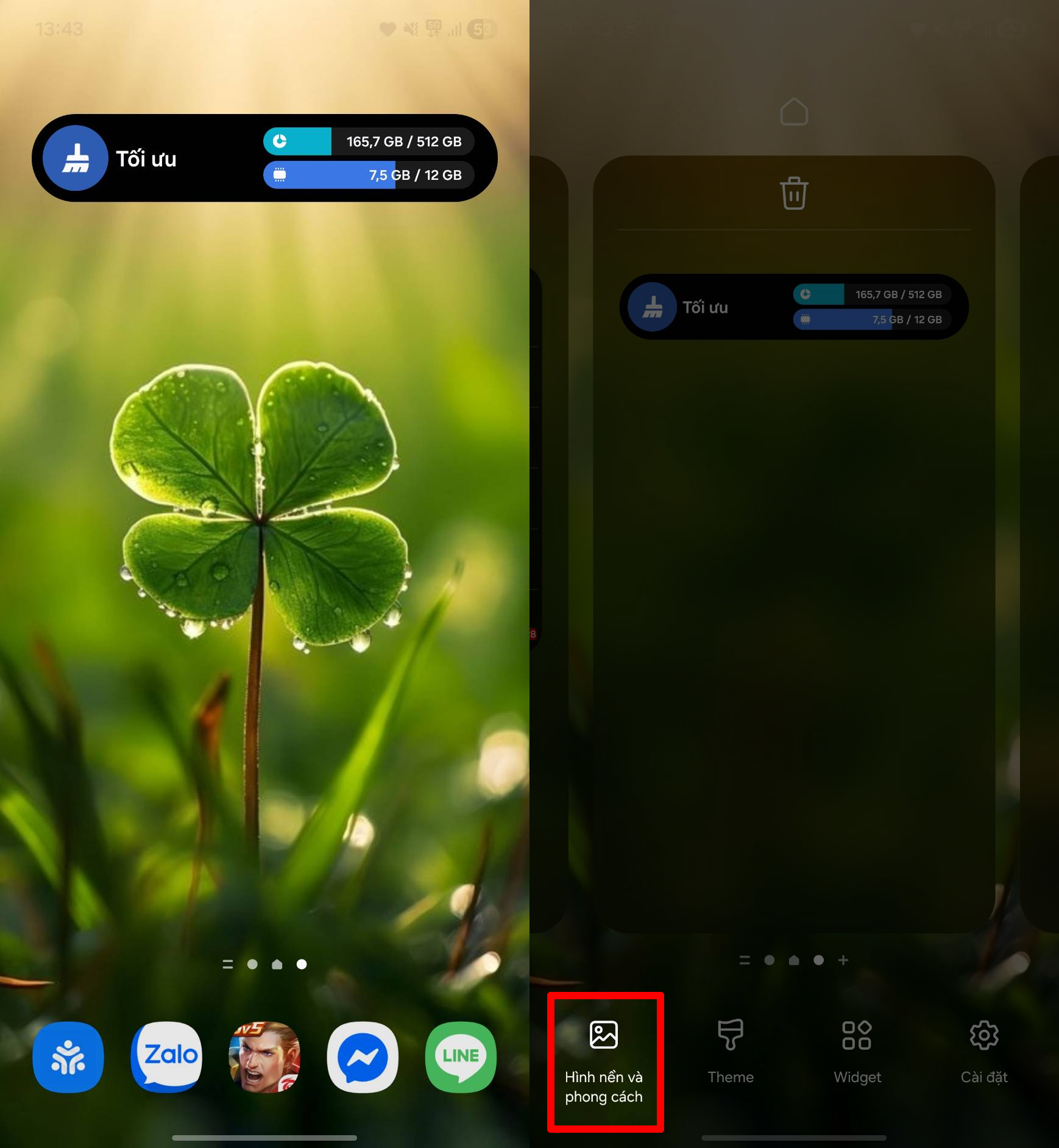 Cách tải hình nền Galaxy S26 Series