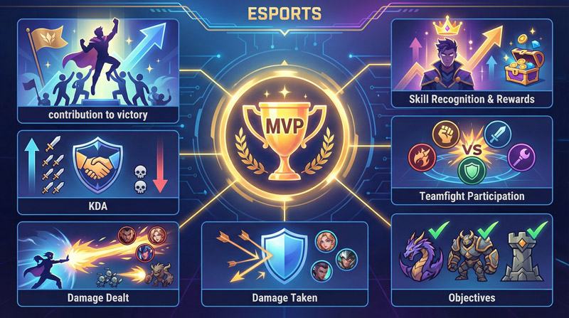 Đạt danh hiệu MVP trong game là minh chứng cho kỹ năng và sự đóng góp to lớn của người chơi